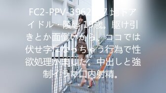 FC2-PPV-3962547 地下アイドル・陵辱 19歳。駆け引きとか面倒いから、ココでは伏せ字になっちゃう行為で性欲処理かました。中出しと強制イラマ口内射精。