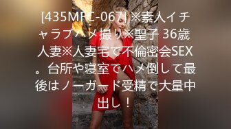 [435MFC-067] ※素人イチャラブハメ撮り※聖子 36歳 人妻※人妻宅で不倫密会SEX。台所や寝室でハメ倒して最後はノーガード受精で大量中出し！