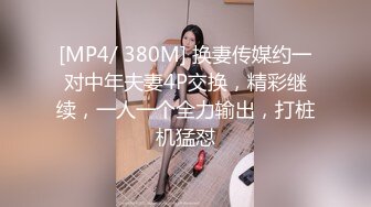 [MP4/ 380M] 换妻传媒约一对中年夫妻4P交换，精彩继续，一人一个全力输出，打桩机猛怼