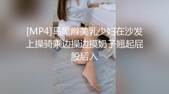 [MP4]马尾辫美乳少妇在沙发上操骑乘边操边摸奶子翘起屁股后入