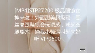 [MP4]STP27200 极品眼镜女神来袭！外面甜美超级骚！黑丝高跟鞋很会玩诱惑，翘起双腿掰穴，操我小骚逼叫起来好听 VIP0600